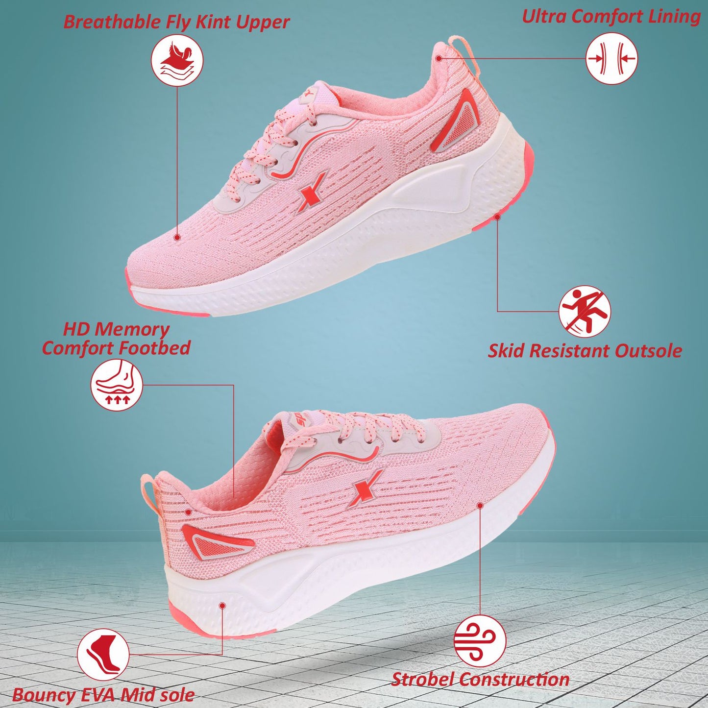 Athleisure Shoes for Women SL 293
