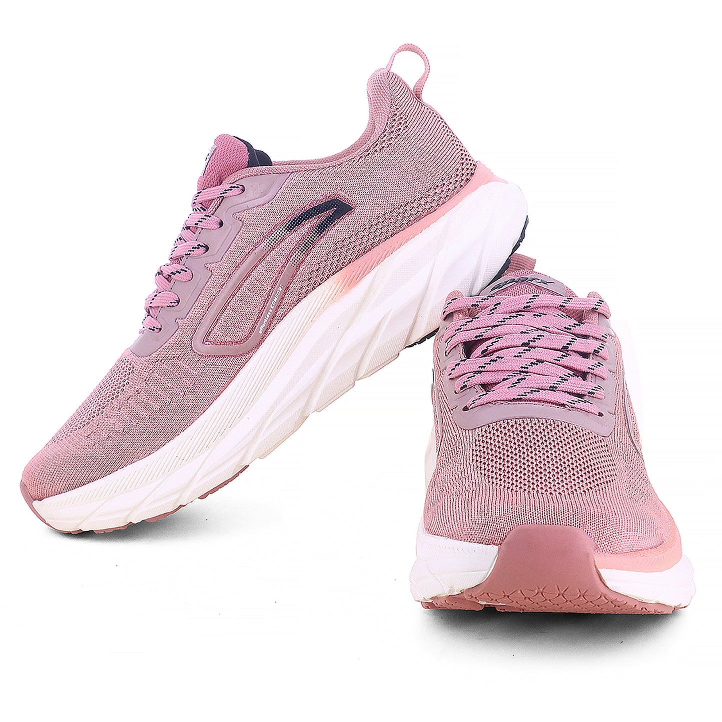One on one image of Sparx shoes for women available in different color, but this pink color with sparx logo visible on it and can be the best option.