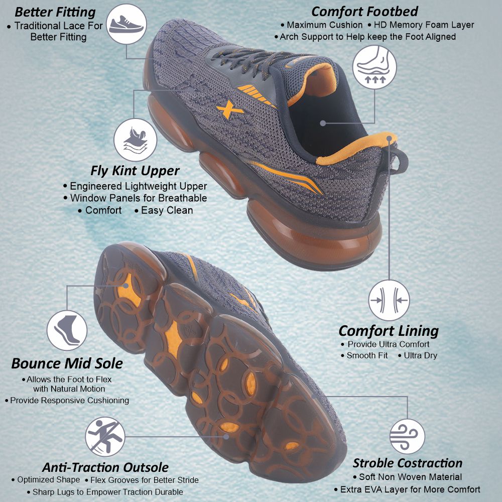 SPARX Athleisure shoes for men SM 882