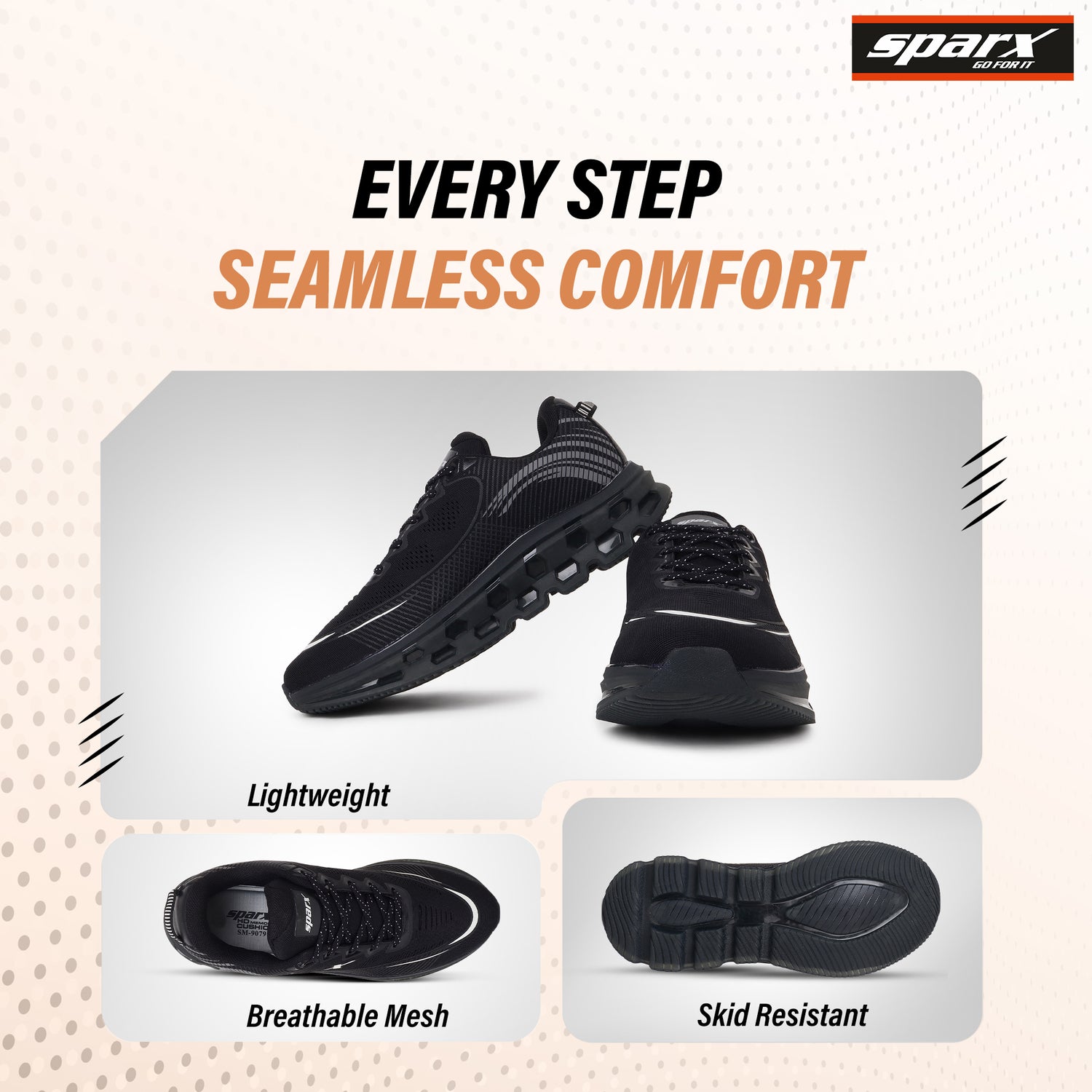 Sparx Shoes for Men SM 9079