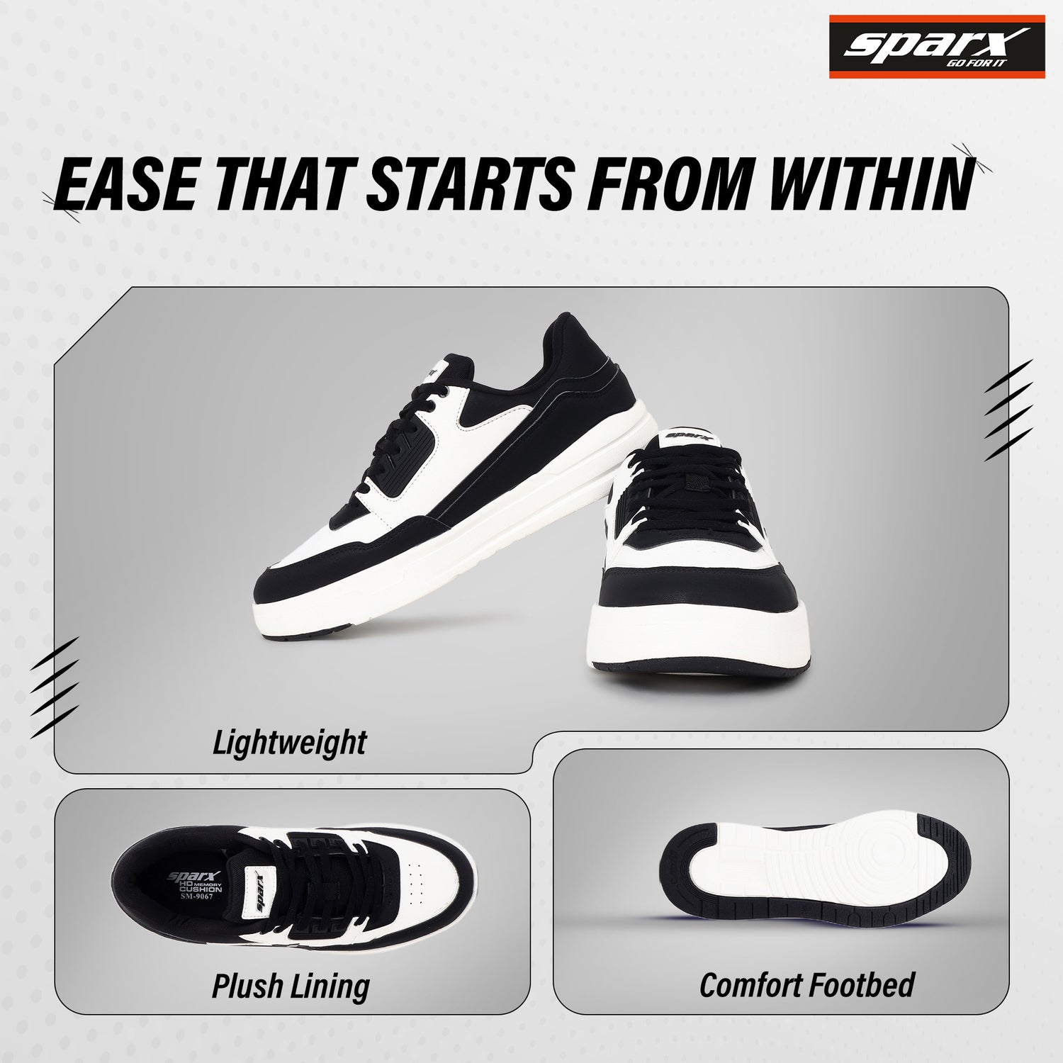 Sparx Shoes for Men SM 9067