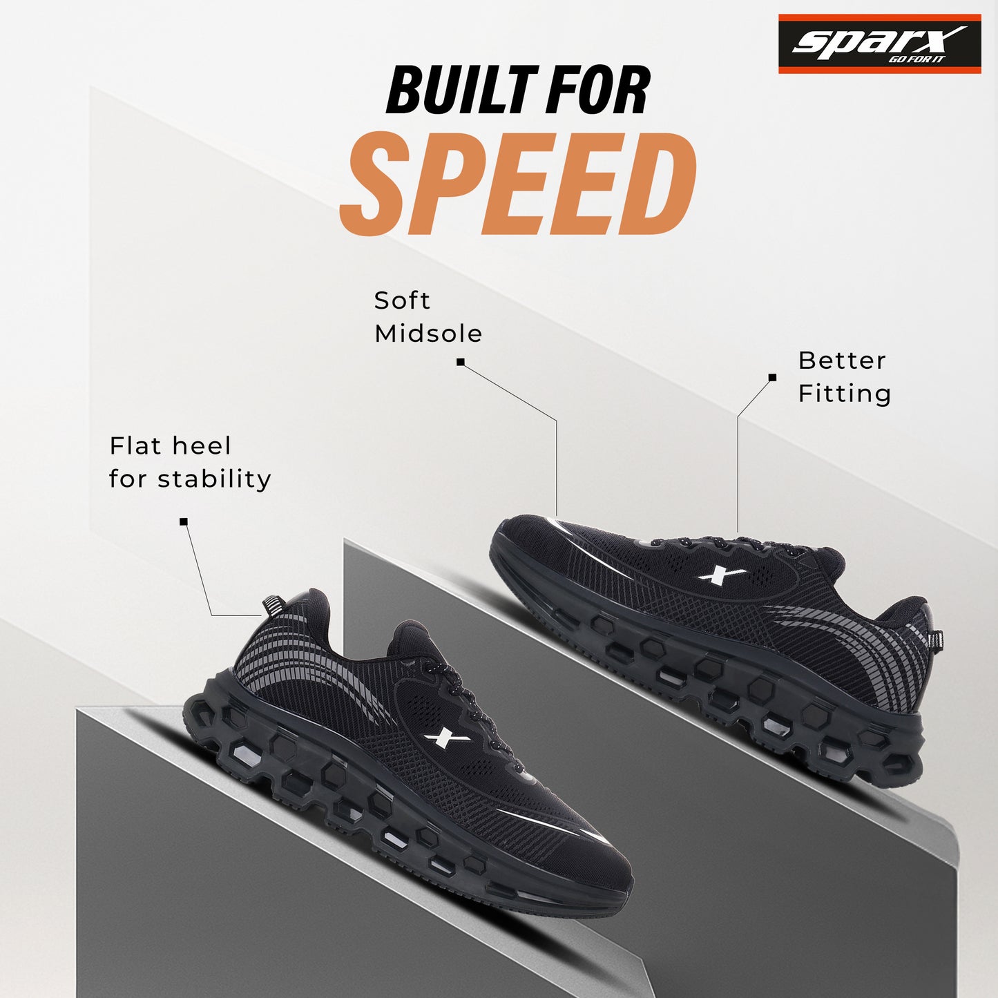 Sparx Shoes for Men SM 9079