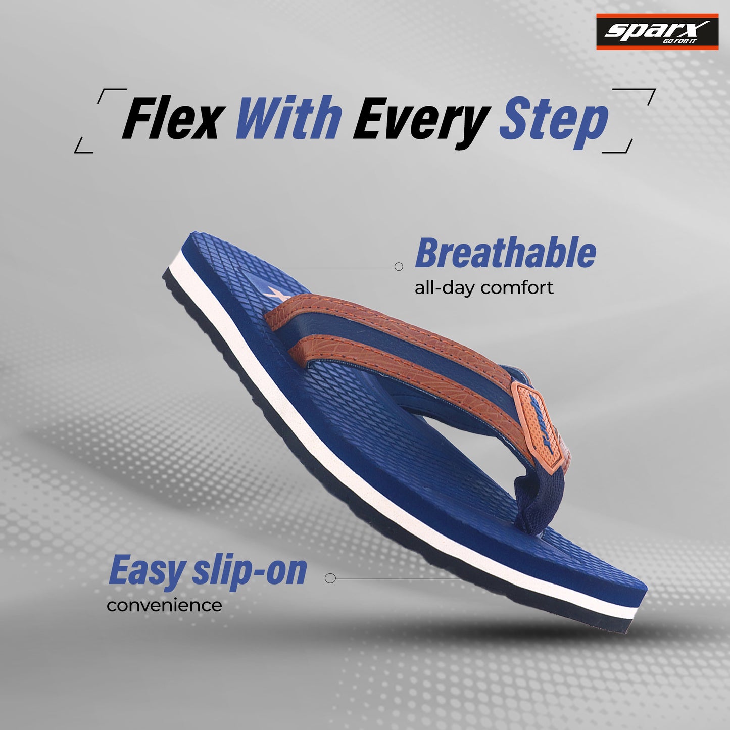 Sparx Flippers for Men SFG 9004