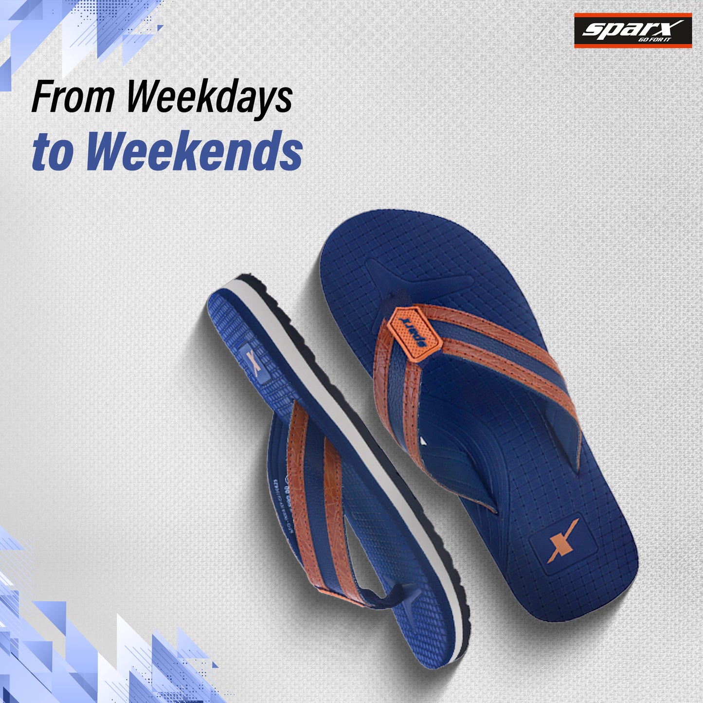 Sparx Flippers for Men SFG 9004