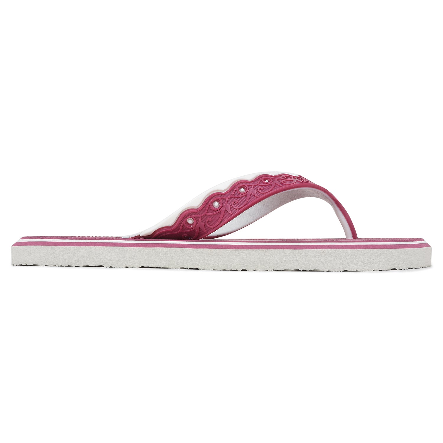 Shop Mauve Cream Flip Flops for Women BHL 248 Online at Best Price