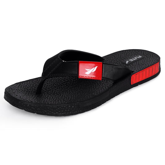 Image of Flite beautiful Slippers For Menwith red mark in the bottom which is non slippery and can be used in day to day activities.