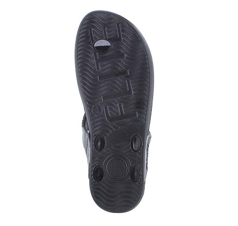 Relaxo FL0427L-BKGT black footwear product image