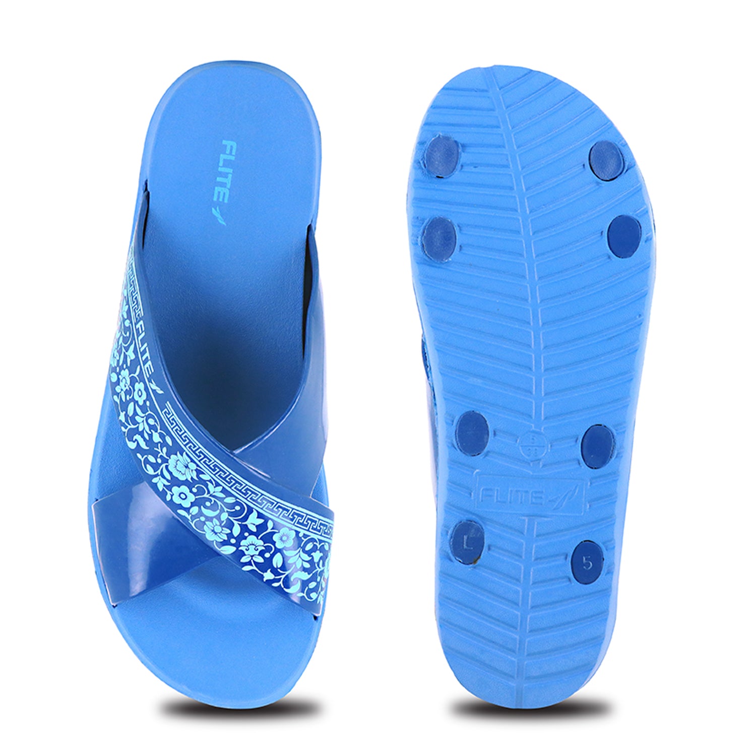 Sparx Blue Slides for Women FL-467 – Relaxo Footwears Limited