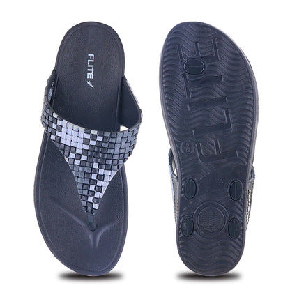 Relaxo FL0501L-BKGE black footwear product image
