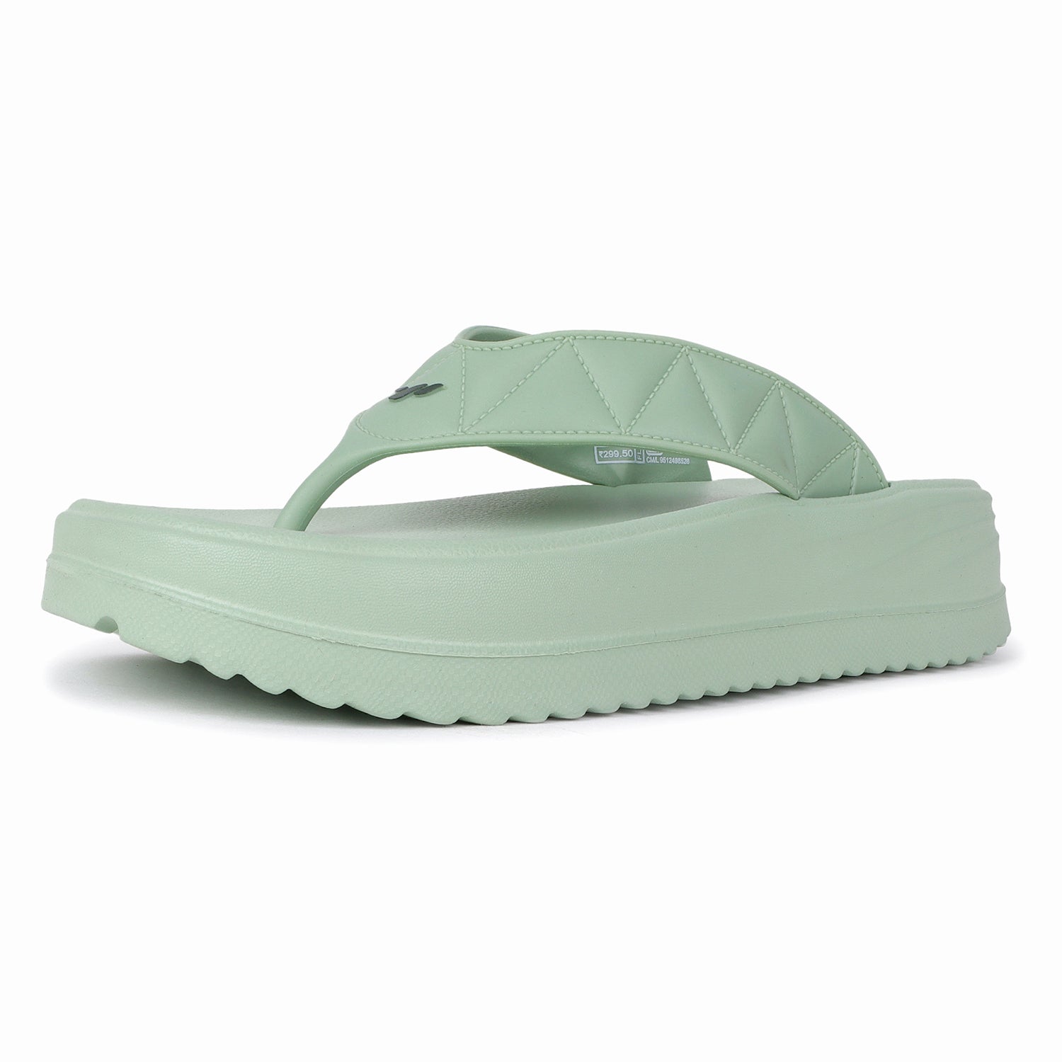 chillout  Sparx Pista Green Sandals for Women FL-503 | Sandals & Slippers