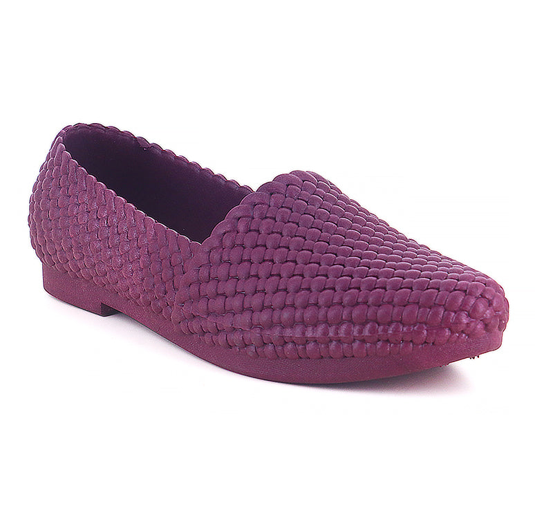 front right side view view Beautiful Purple Belle For Women with white background and have a shadow below. 