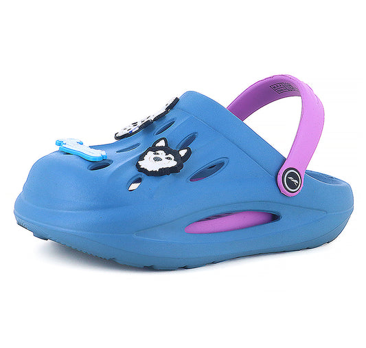 blue Clogs For Kids side