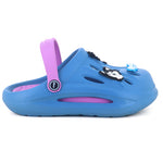right side blue & pink combination Clogs For Kids side