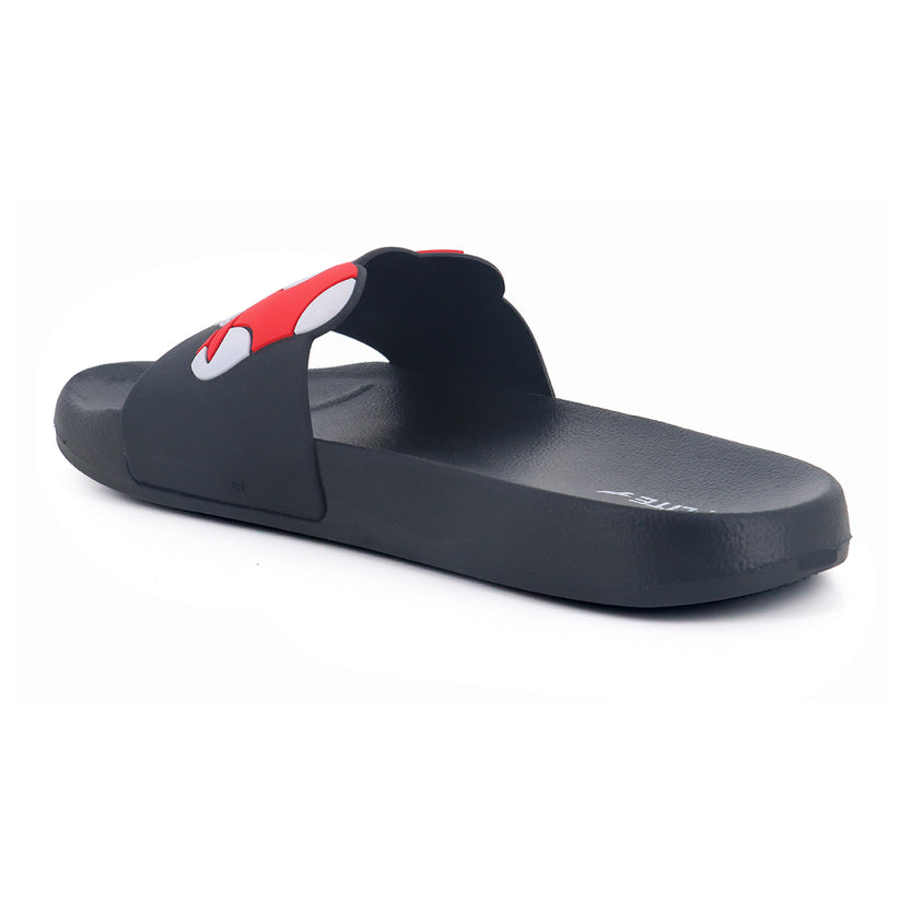 Relaxo FL3006B-BKBK black footwear product image