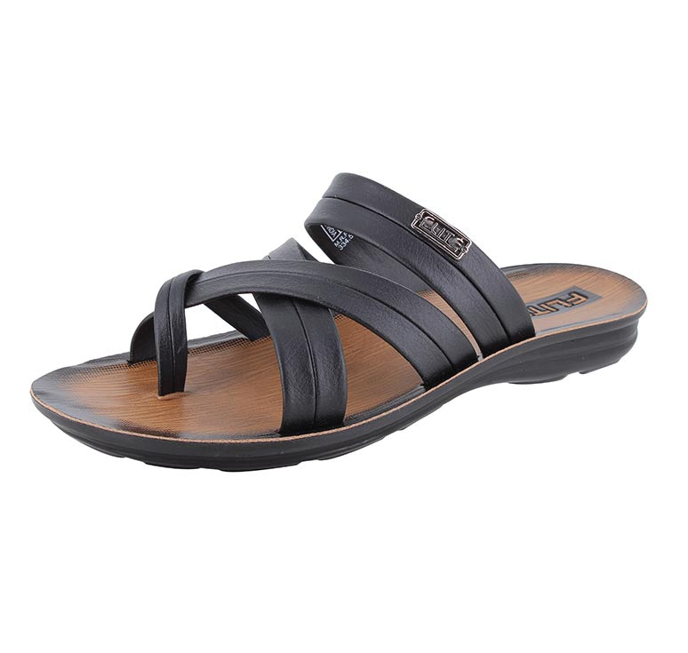 Relaxo PUG091G-BKBK black footwear product image