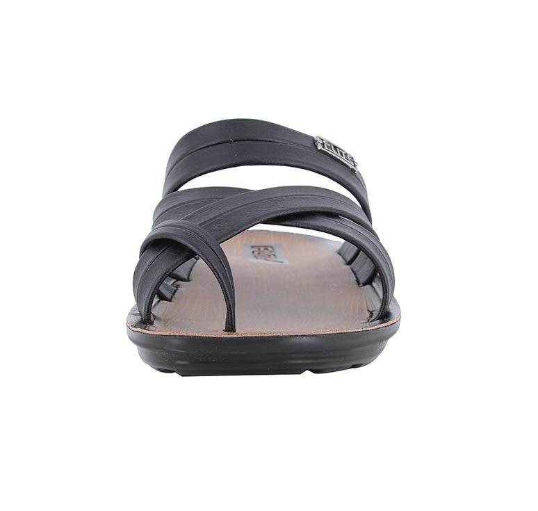 Relaxo PUG091G-BKBK black footwear product image