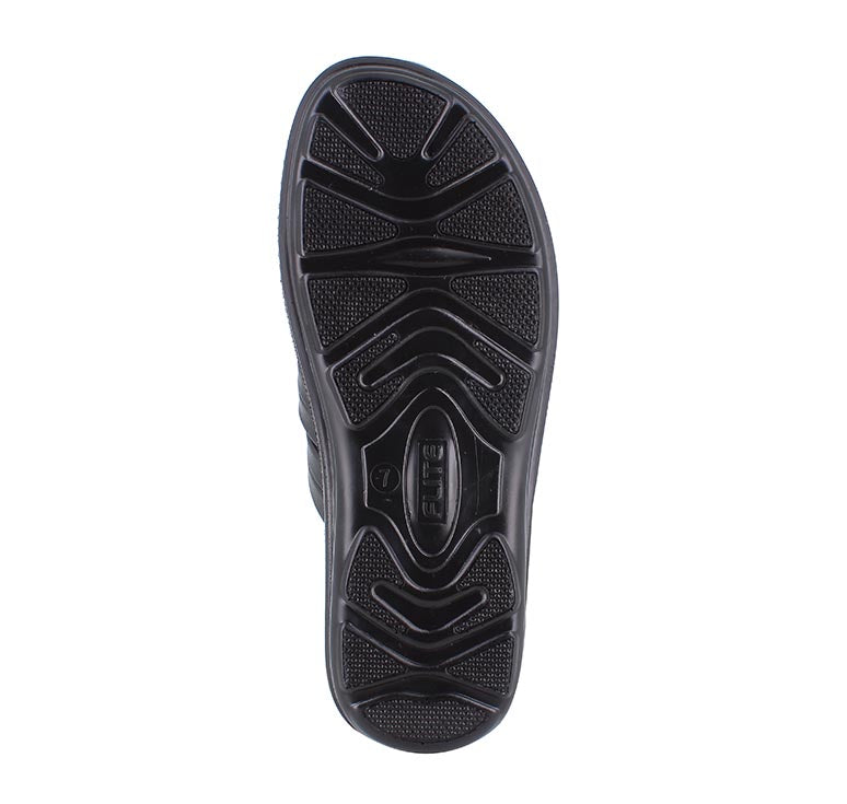 Relaxo PUG091G-BKBK black footwear product image