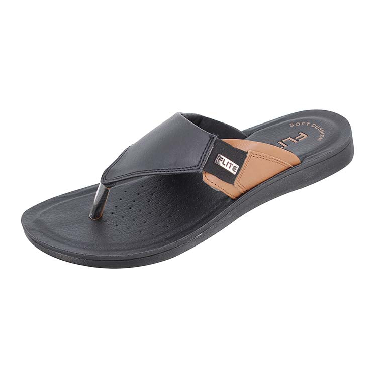 Relaxo PUG096G-BKBK black footwear product image