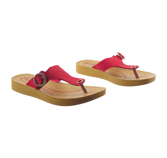 Relaxo PUL061L-RDRD red red footwear product image