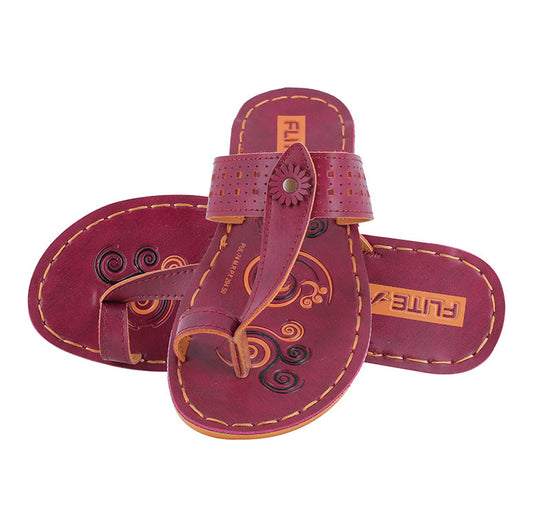 Relaxo PUL074L-MRMR maroon maroon footwear product image