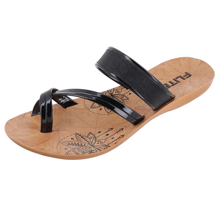 Relaxo PUL147L-BKBK black footwear product image