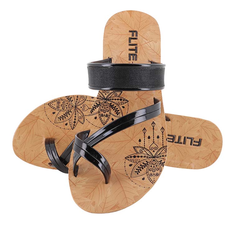 Relaxo PUL147L-BKBK black footwear product image