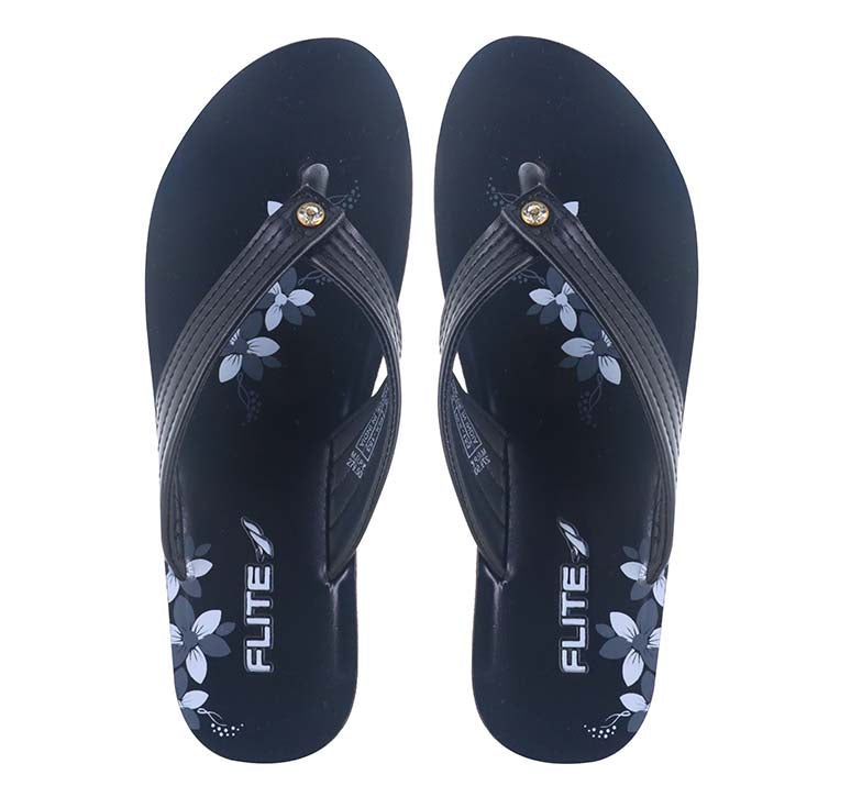 Relaxo PUL153L-BKBK black footwear product image
