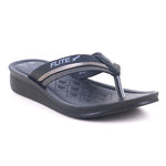 front right side view of Flip-flops For Women & slippers image with white background with bottom shadow on it. 