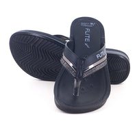 one on one view of Flip-flops For Women & slippers image with white background with bottom shadow on it. 