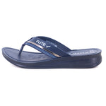 Left image of Flite Image Of Blue flip flops and Slippers For Women