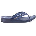 Right side image Flite Image Of Blue flip flops and Slippers For Women with white background and shadow