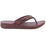 Right side view Flip flops image side view with white background with shadow
