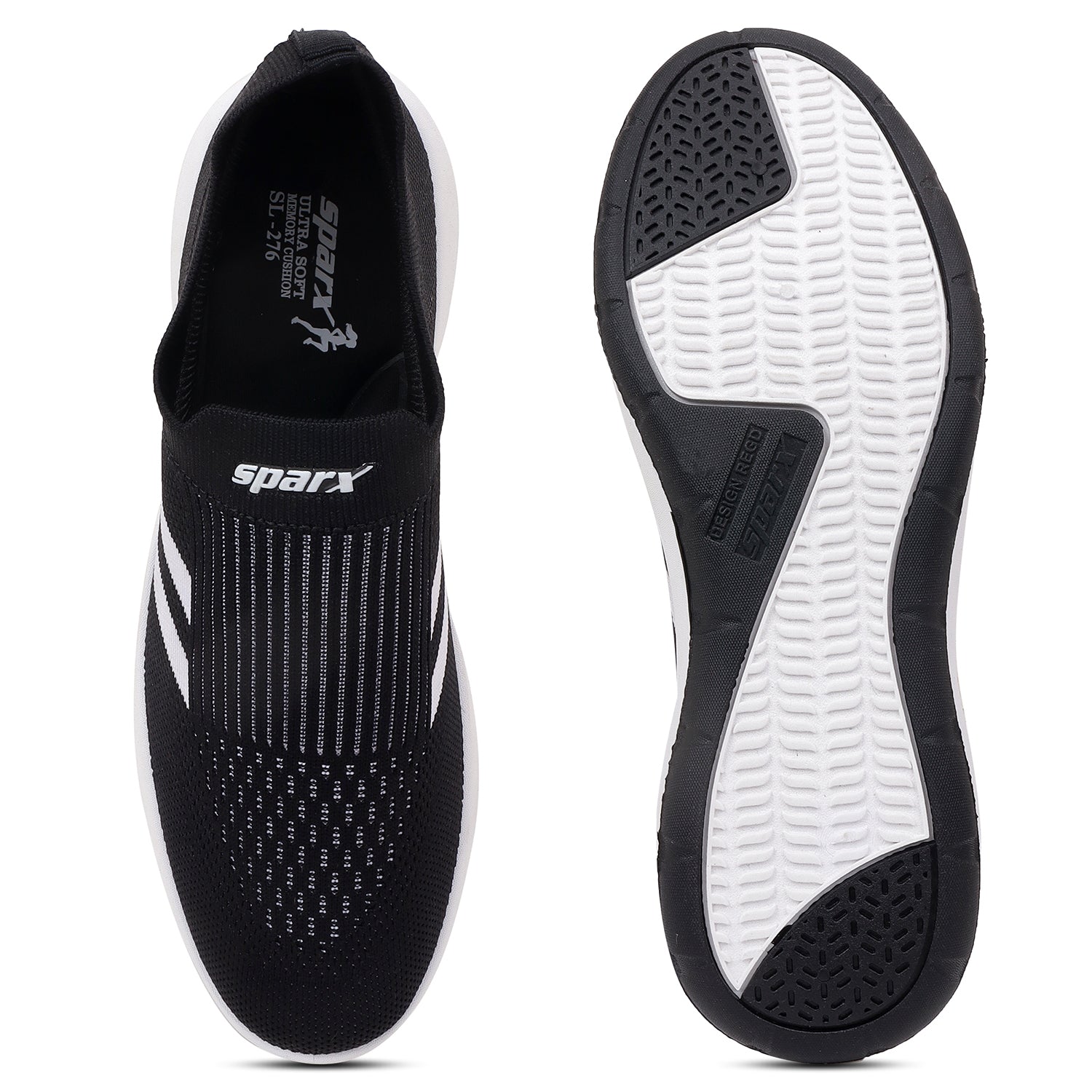Sparx Black Peal/white Casual Shoes for Women SL-276 | Casual