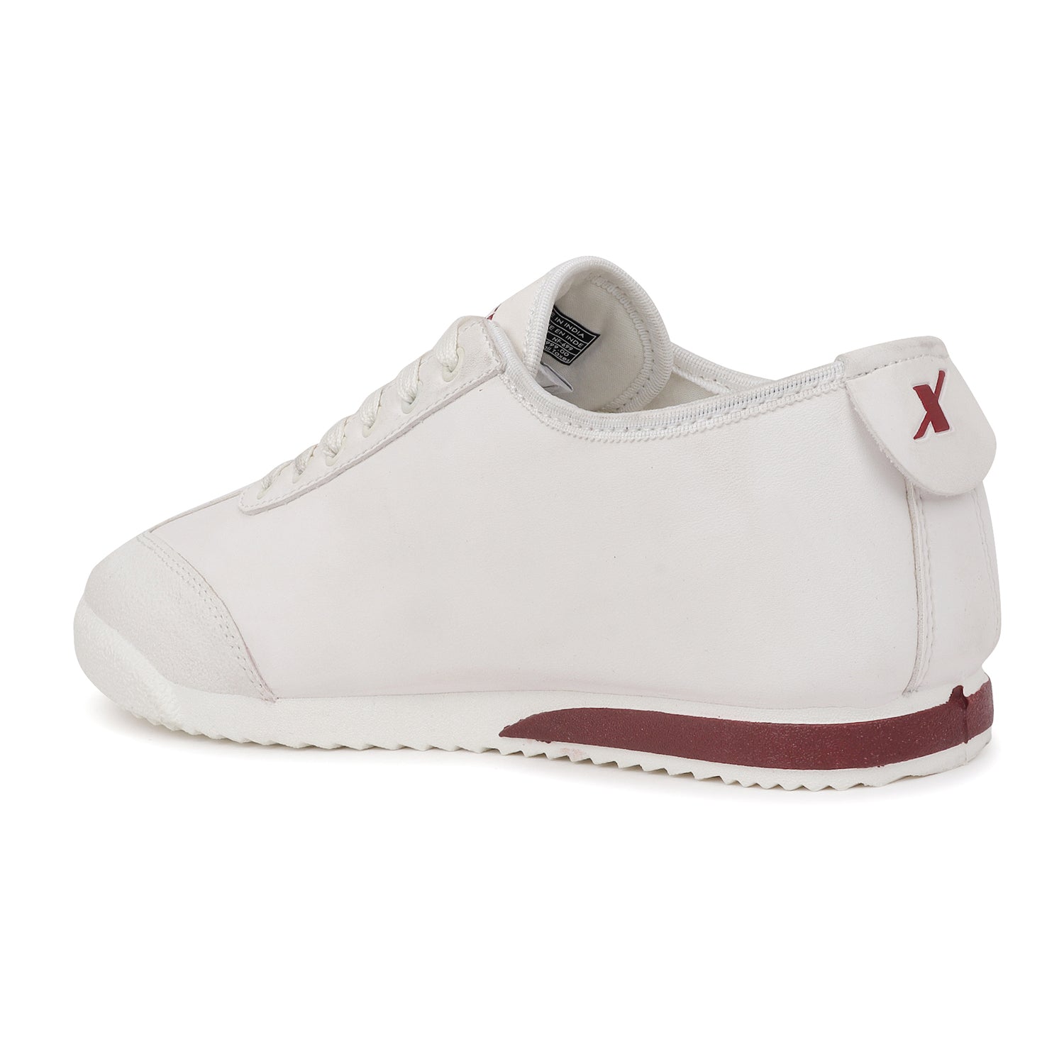 Sparx Peral White/maroon Casual Shoes for Men SM-4012 | Casual