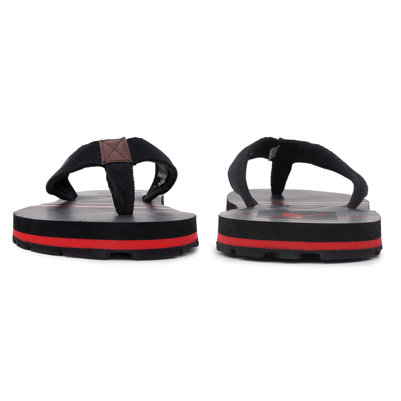 Relaxo SF0049G-BKRD black red footwear product image
