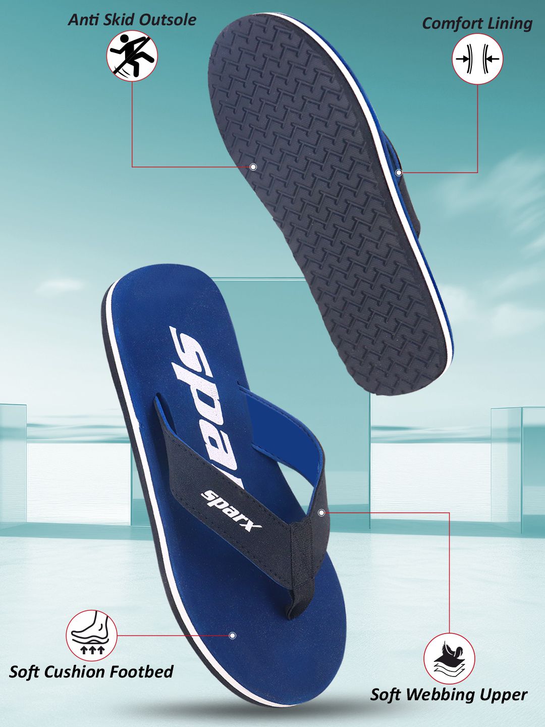 Flip Flops for Men SFG 515 – Relaxo Footwears Limited