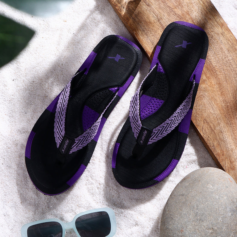 Relaxo SF1173L-BKPL black footwear product image