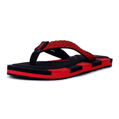 Relaxo SF1173L-BKRD black red footwear product image