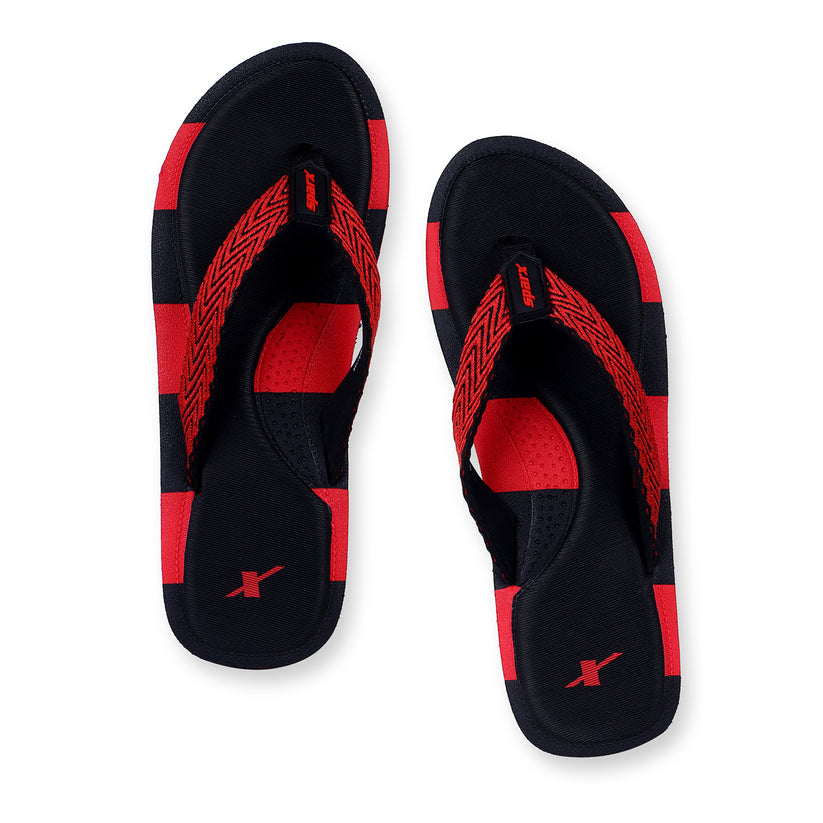 Relaxo SF1173L-BKRD black red footwear product image
