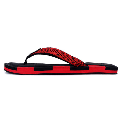 Relaxo SF1173L-BKRD black red footwear product image