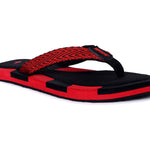 Relaxo SF1173L-BKRD black red footwear product image
