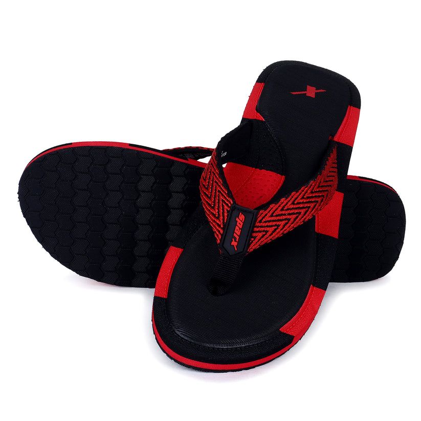 Relaxo SF1173L-BKRD black red footwear product image