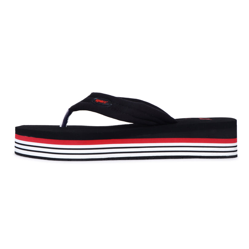 Relaxo SF1177L-BKRD black red footwear product image