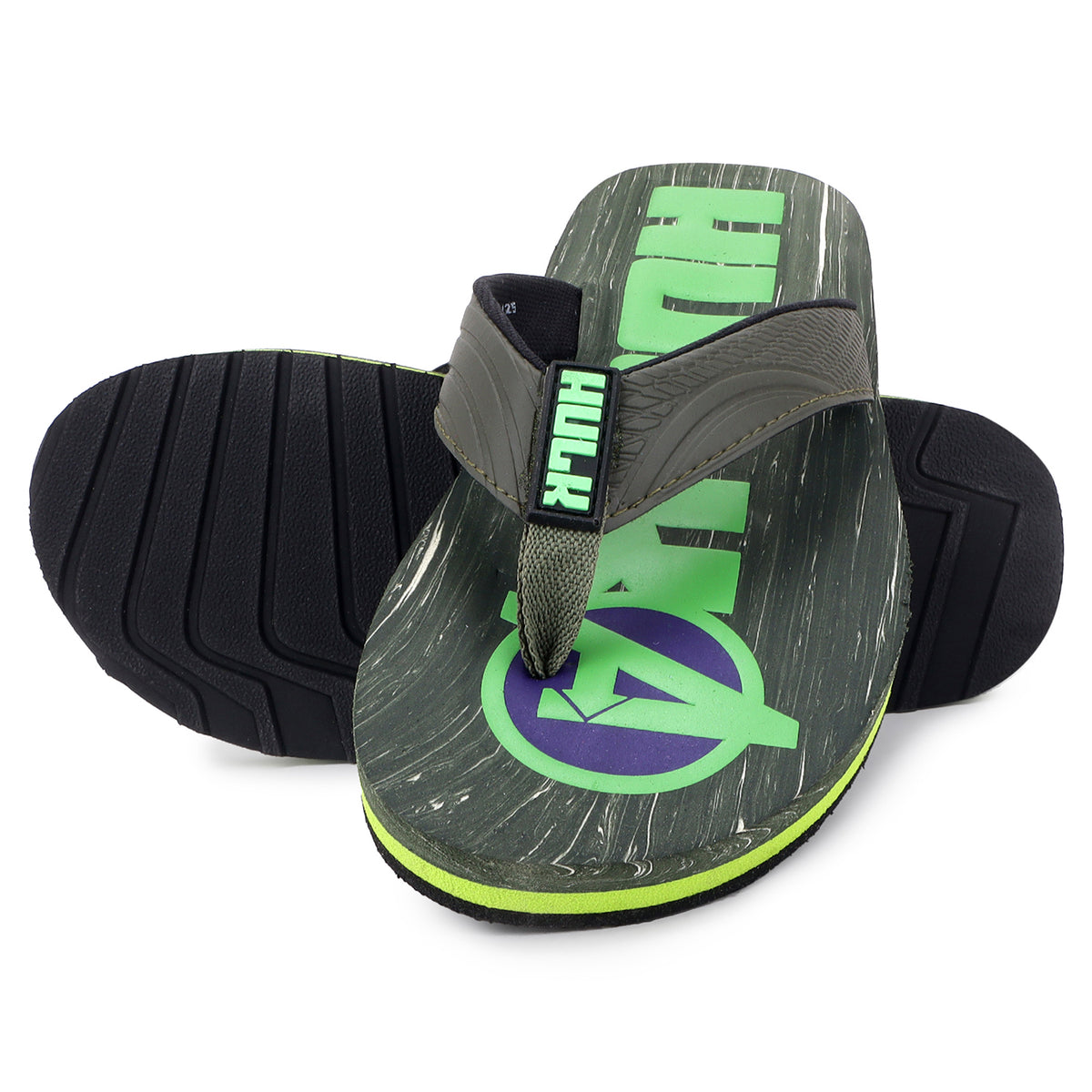 Shop Olive Green Slippers for Men SFG 3106 Online at Best Price