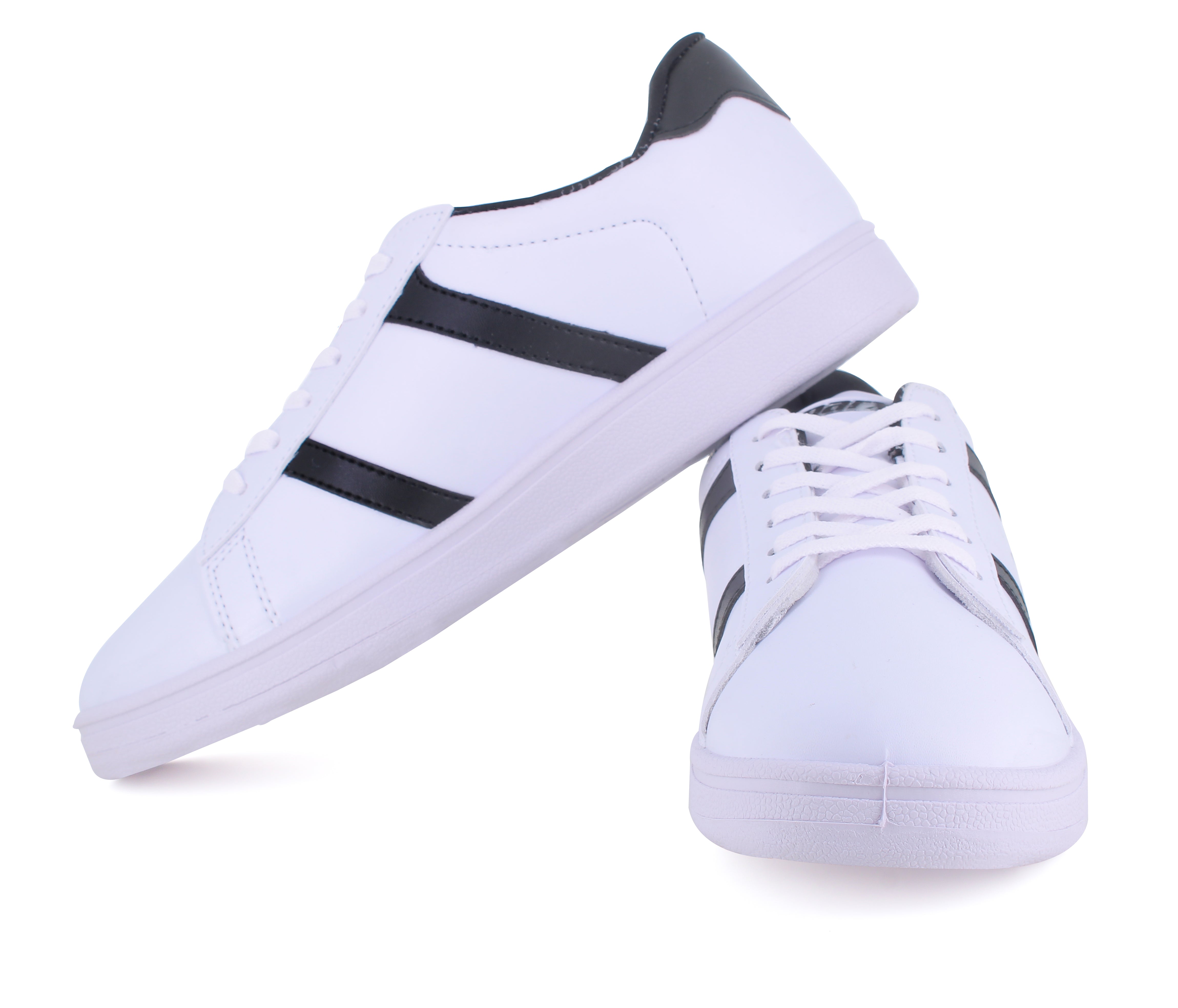 Sparx White Black Casual Shoes for Men SM-750 | Casual Footwear