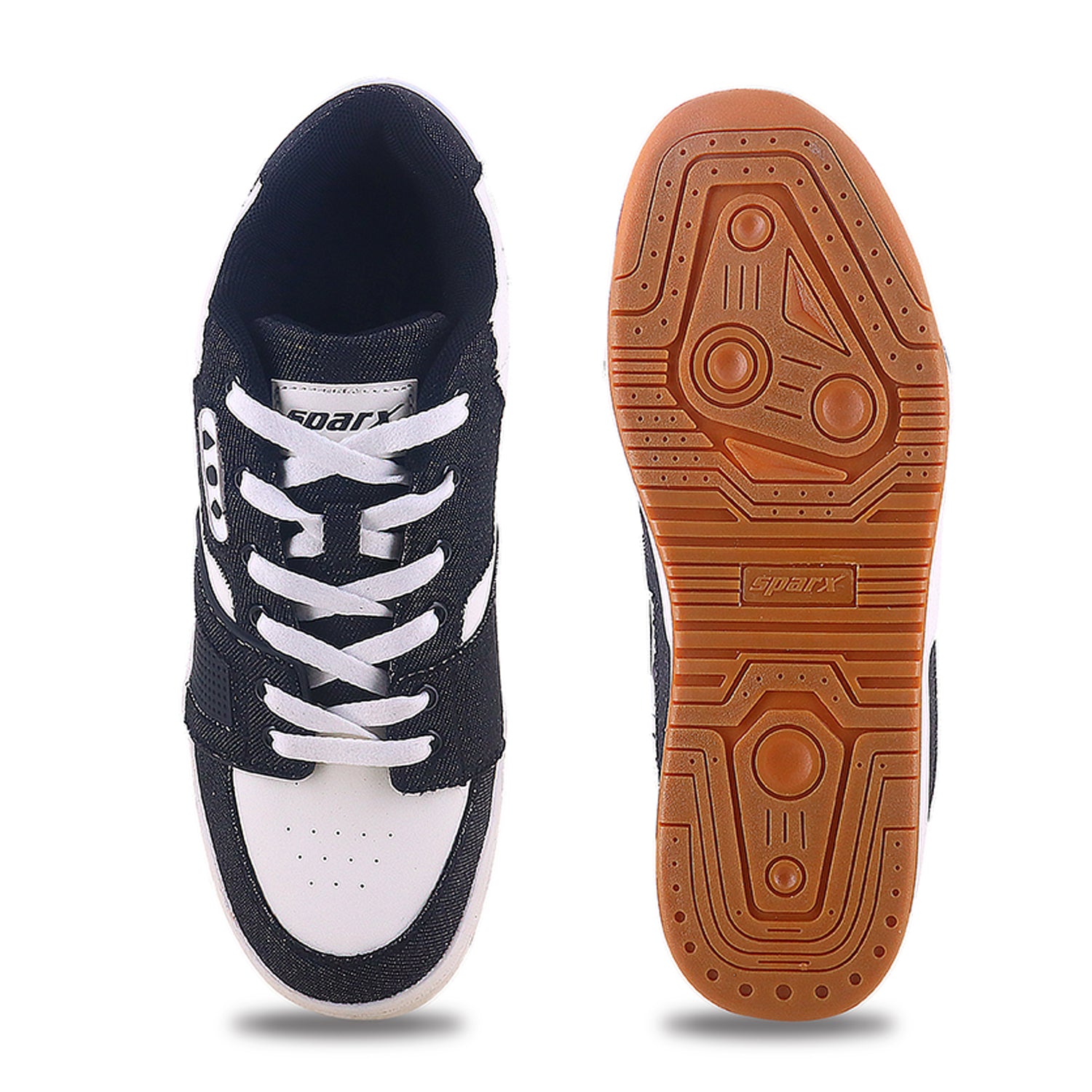Shop White Black Sneakers for Men SM 961 Online at Best Price