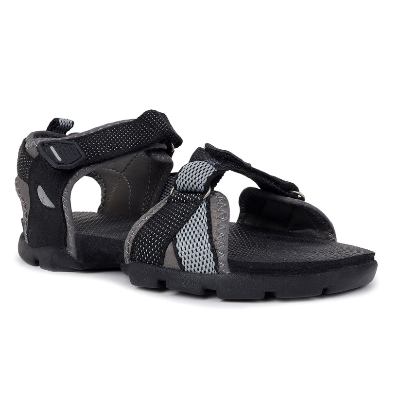 Relaxo SS0105G-BKGY black grey footwear product image