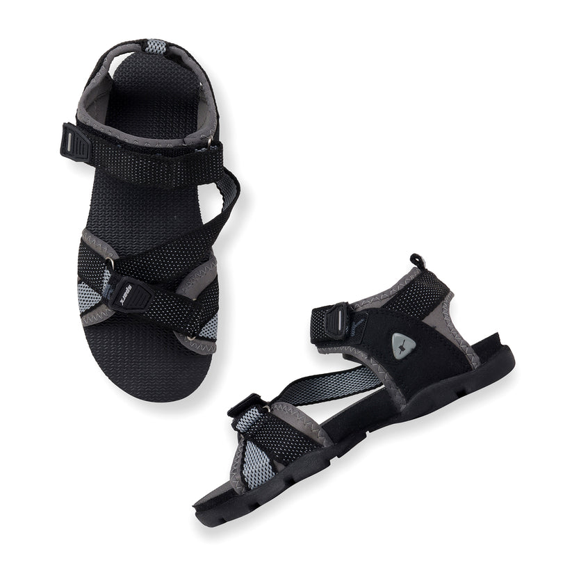 Relaxo SS0105G-BKGY black grey footwear product image