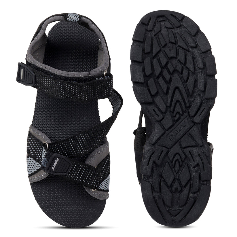 Relaxo SS0105G-BKGY black grey footwear product image