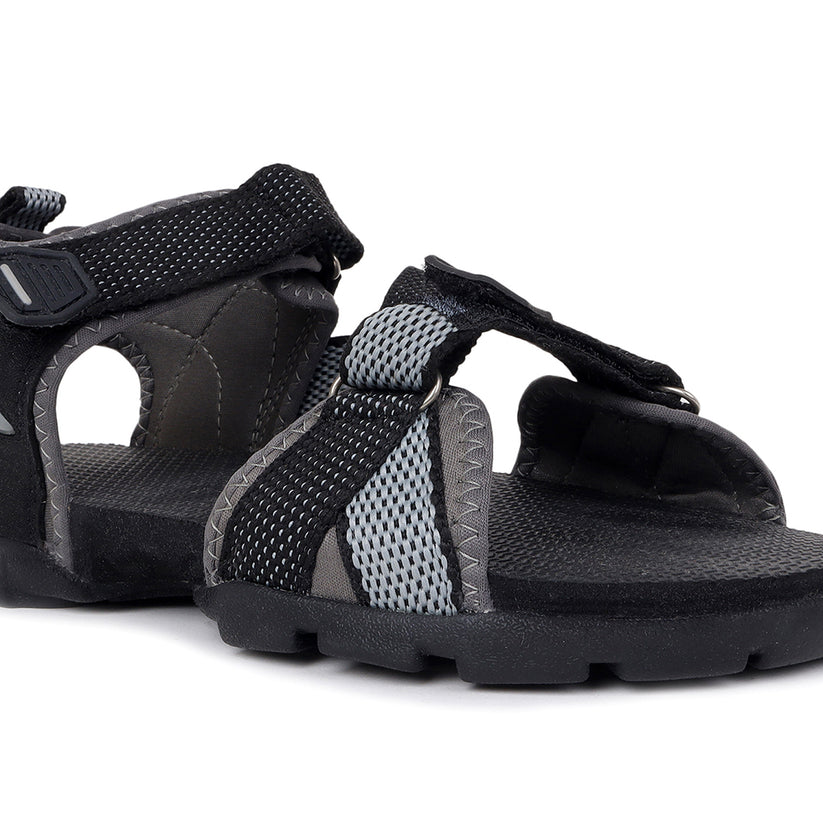 Relaxo SS0105G-BKGY black grey footwear product image